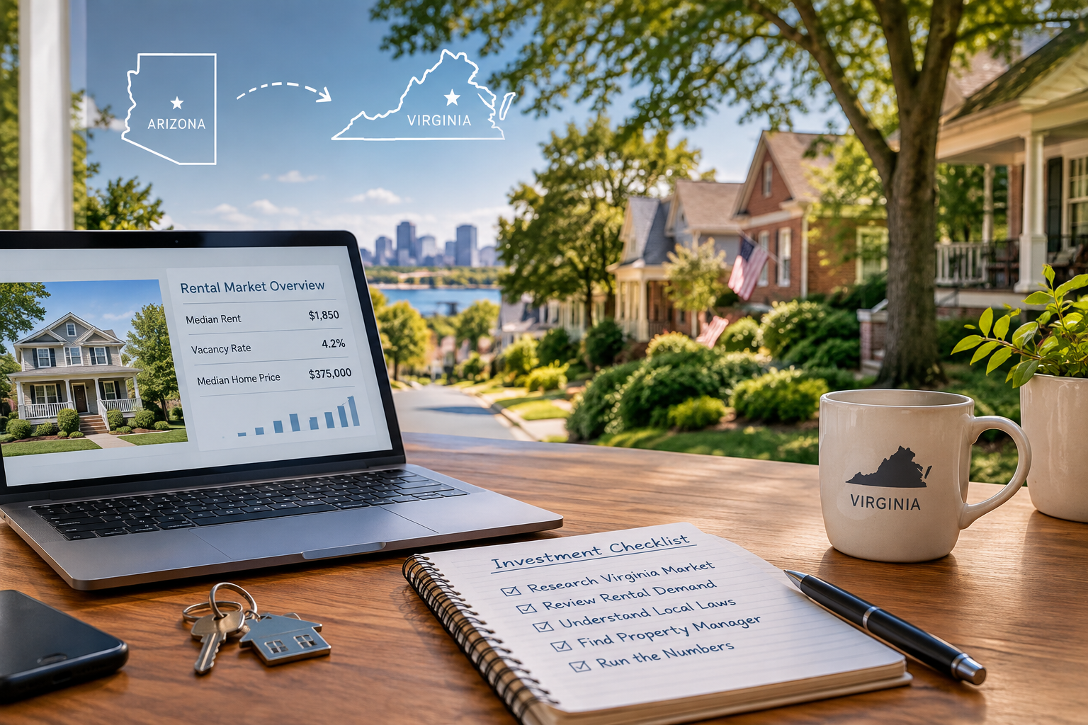 A Guide to Investing in Virginia Real Estate From Arizona